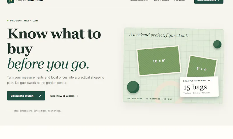 Project Math Lab screenshot 2