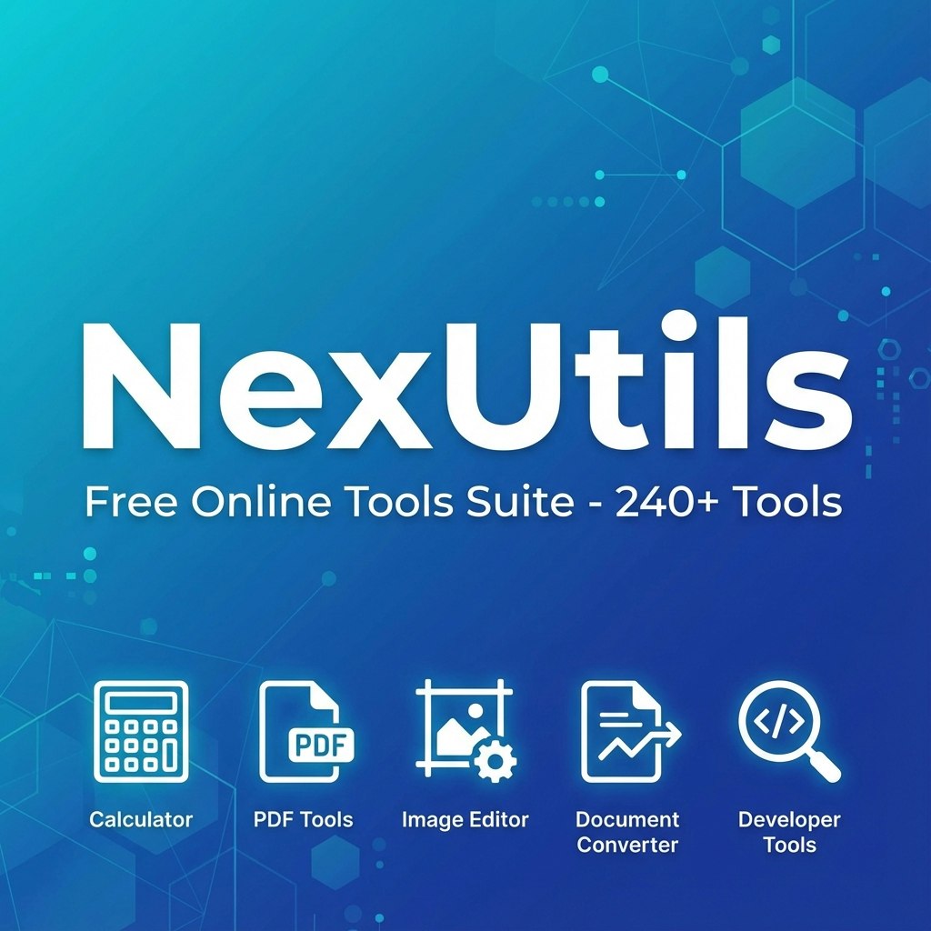 NexUtils - Main product screenshot demonstrating key features and user interface