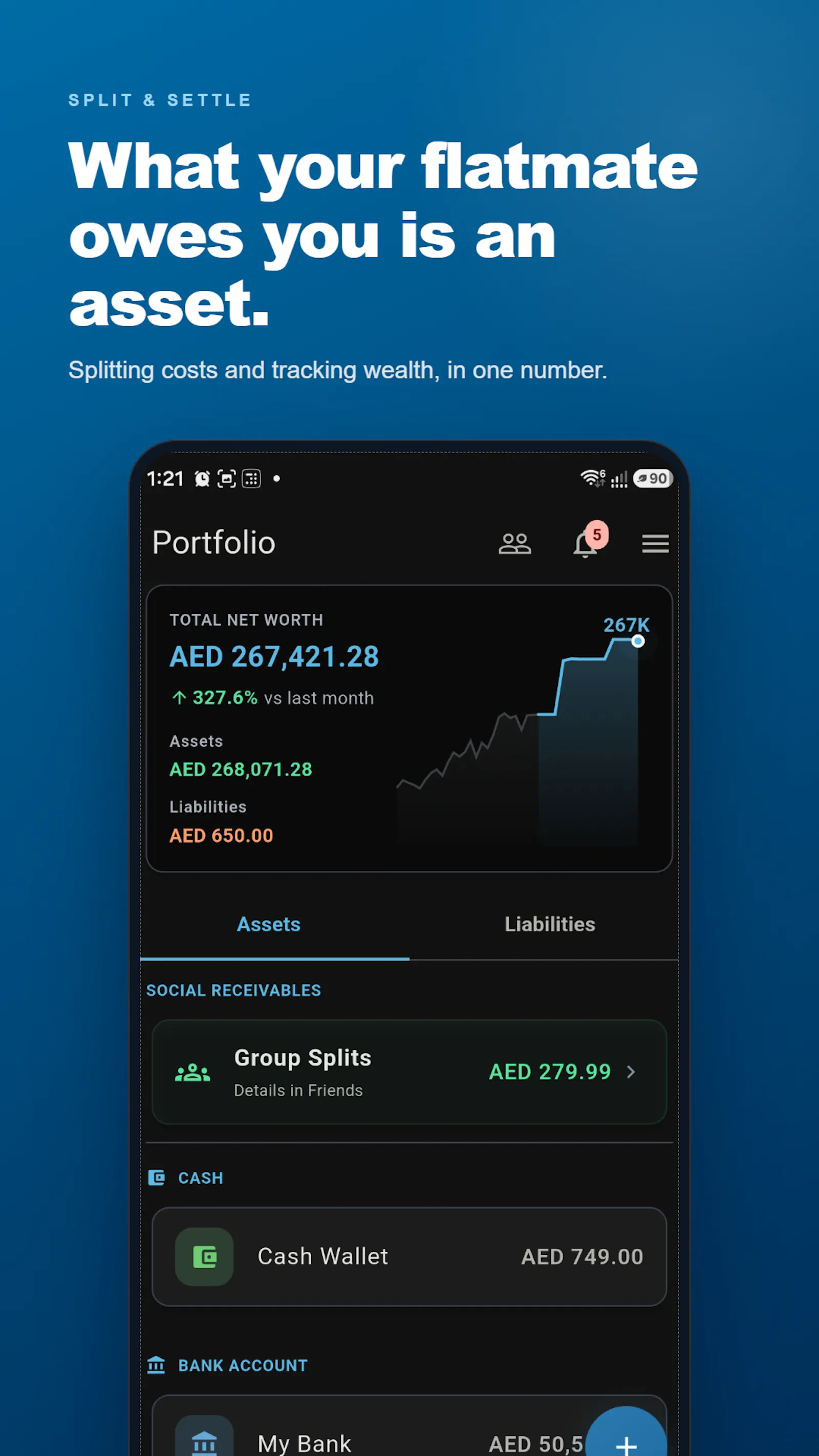NetWorth+ | Net Worth Tracker screenshot 4