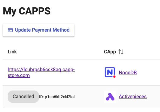 CApp Store - Screenshot 3 showing product features and functionality