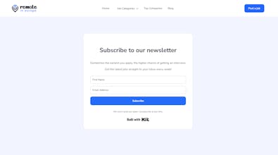 Remote in Europe gallery image