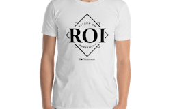 ROI (return on investment) T-shirt media 3