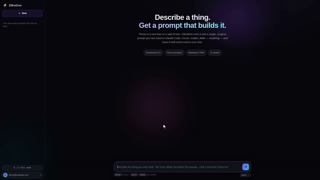 1ShotGen gallery image