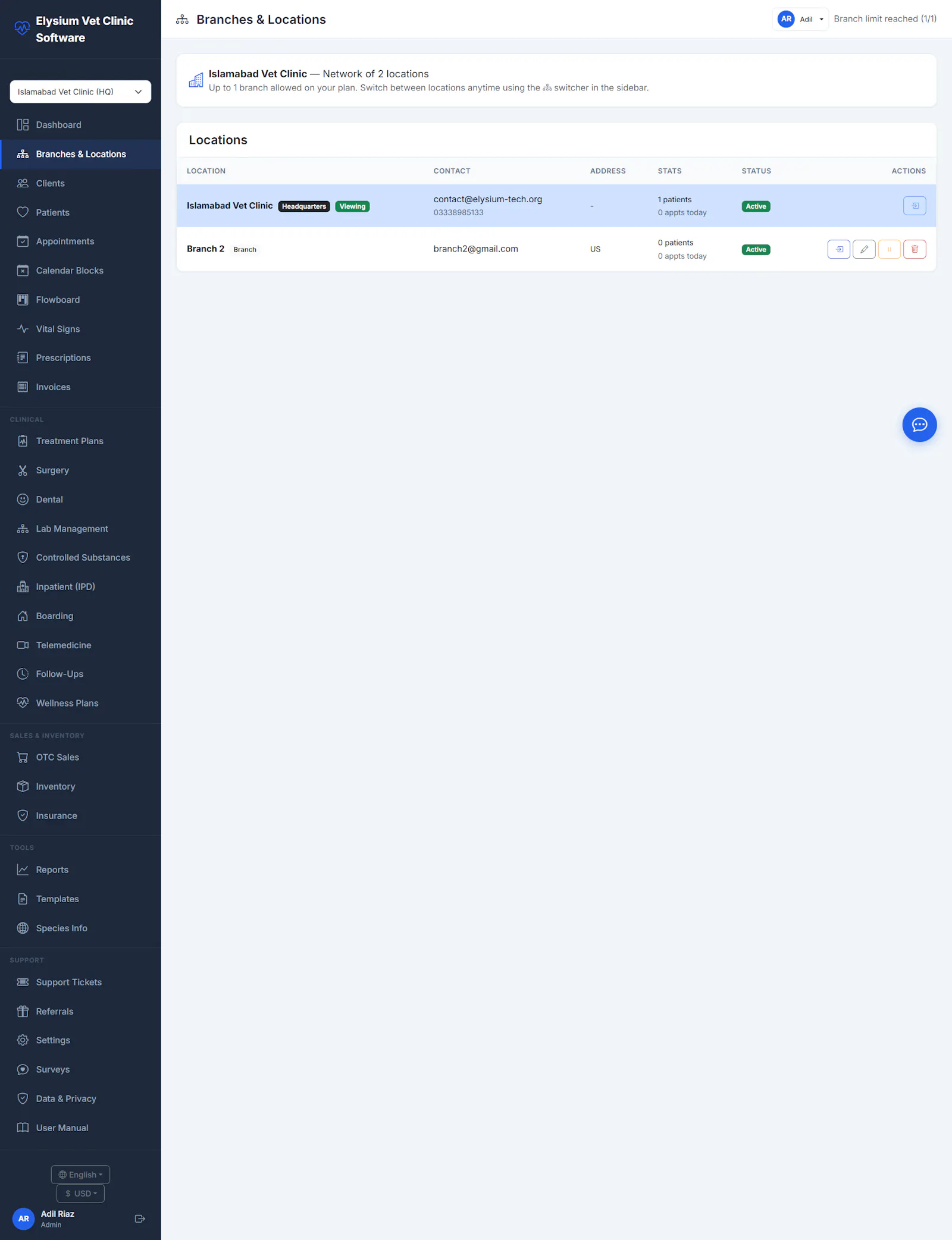 Elysium Vet Clinic Software screenshot 4