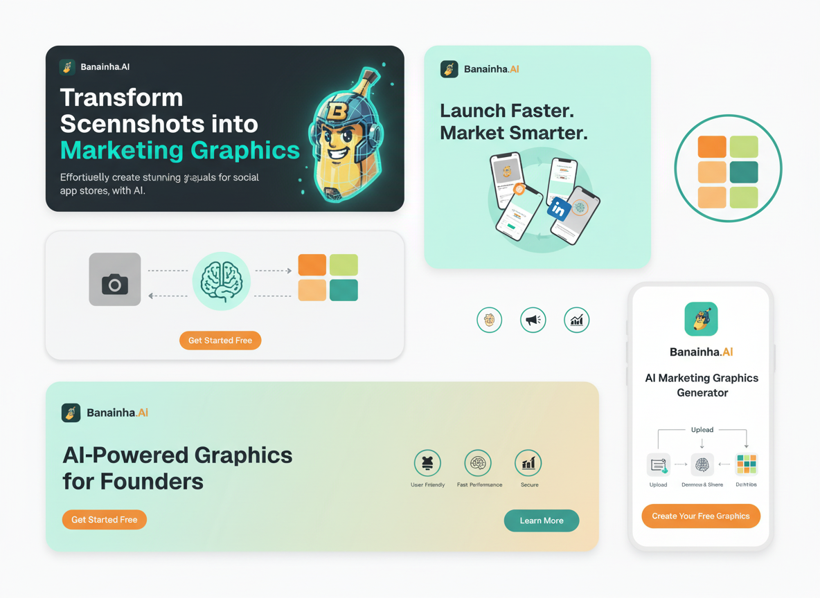 Bananinha.ai - 使用AI為您的應用創建專業的啟動圖形 media 1
