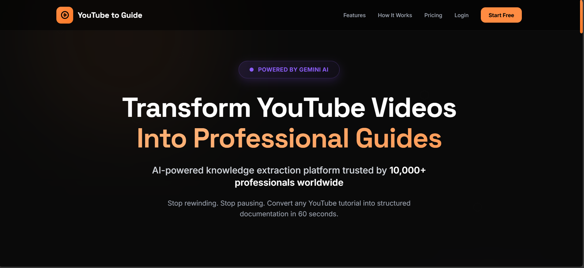YouTube to Guide gallery image