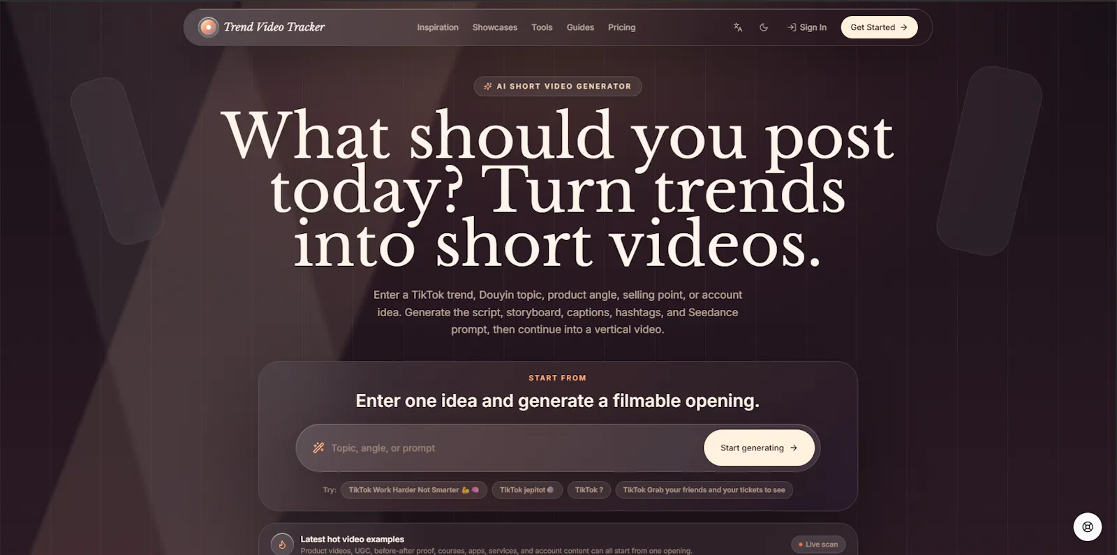 Trend Video Tracker screenshot 1