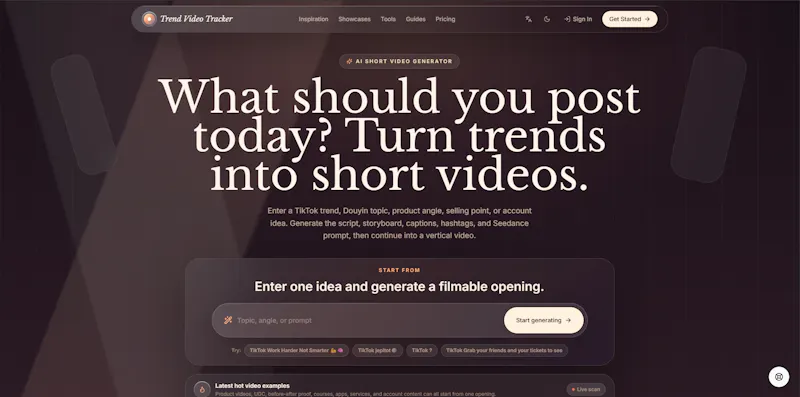 Trend Video Tracker screenshot 1
