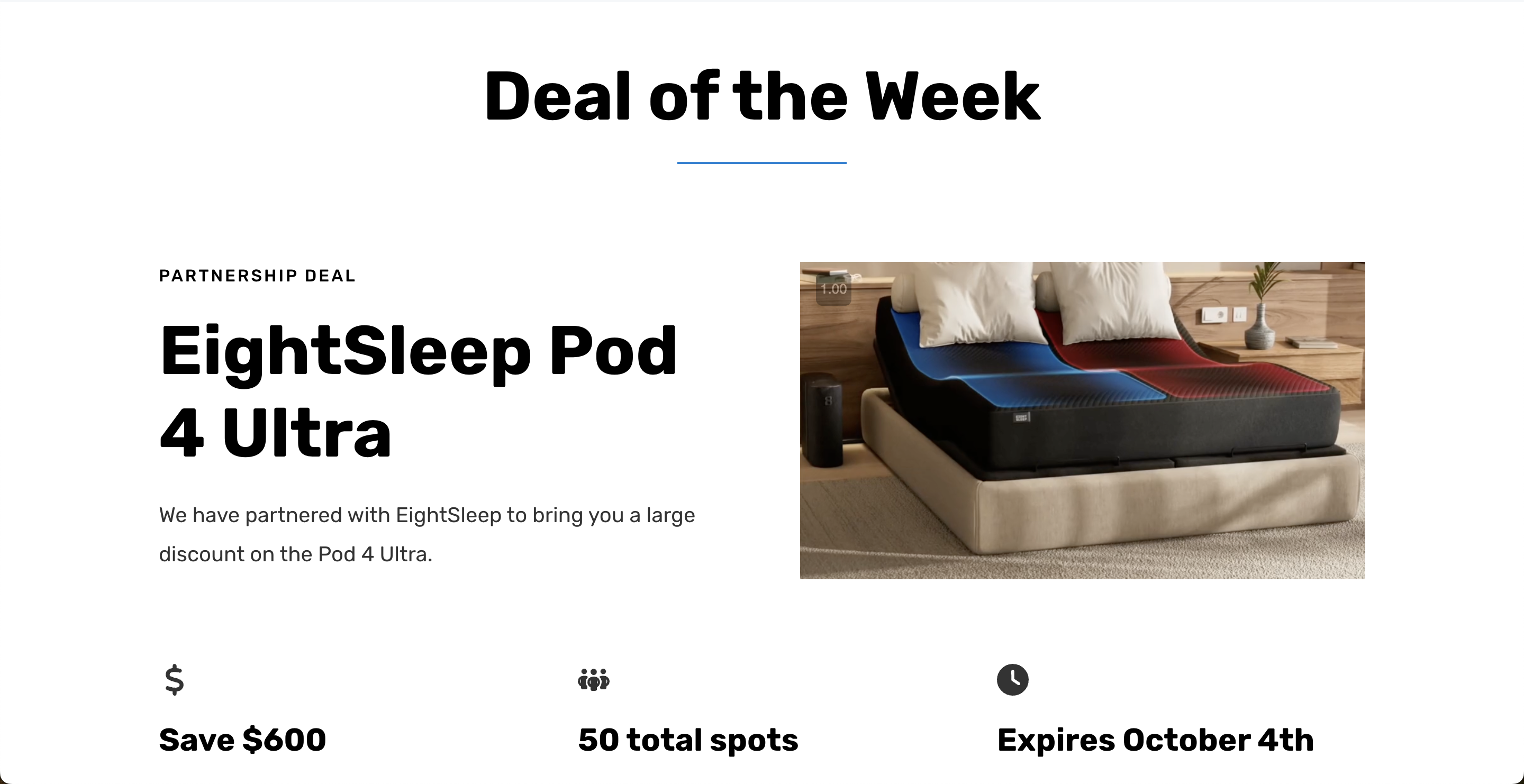 Mídia 3 de Ofertas de sono
