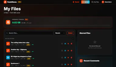 PasteWaves gallery image