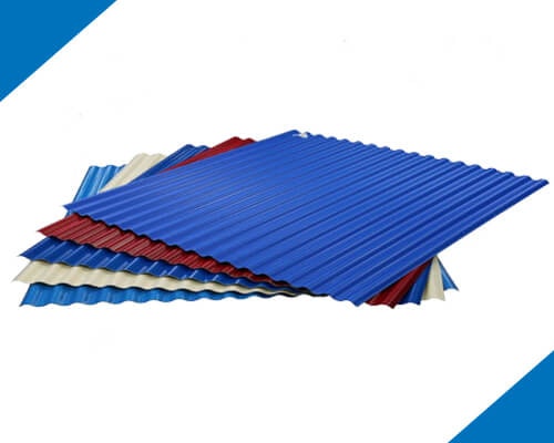 Fabricantes de folhas revestidas a cores