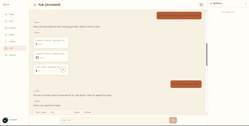 Kiro screenshot 3