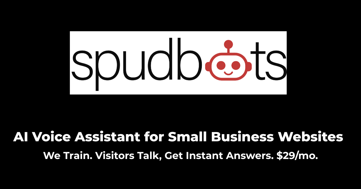 SpudBots - Main product screenshot demonstrating key features and user interface