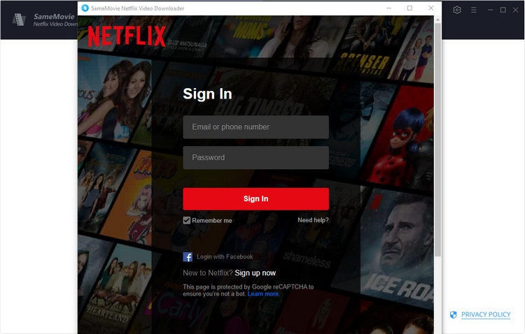 Samemovie Netflix Video Downloader - ตัวเลือกที่ดีที่สุดของคุณสำหรับการดาวน์โหลดวิดีโอ Netflix media 6