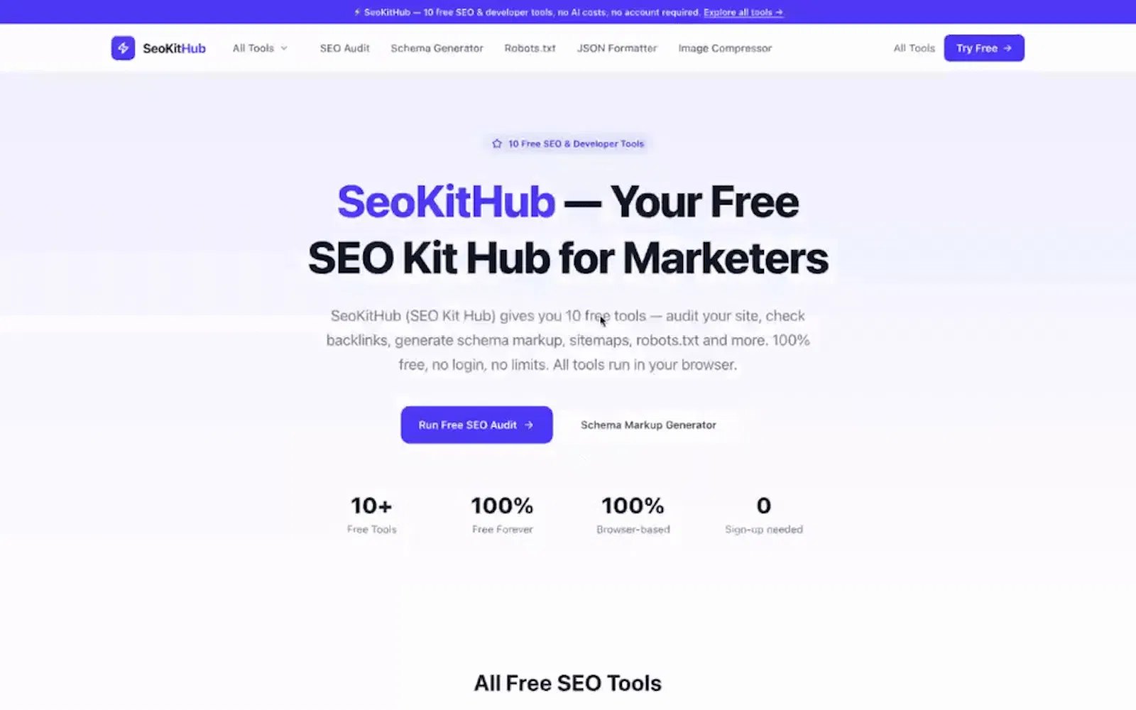 SeoKitHub screenshot 1 (video preview)