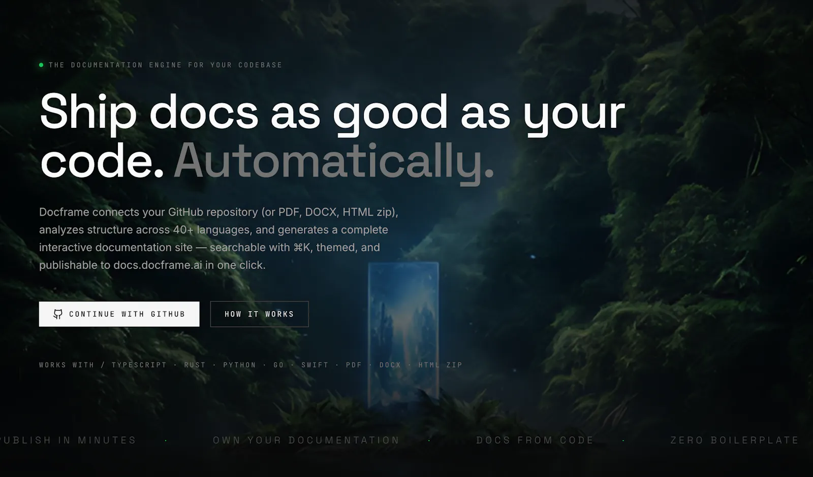 Docframe screenshot 1