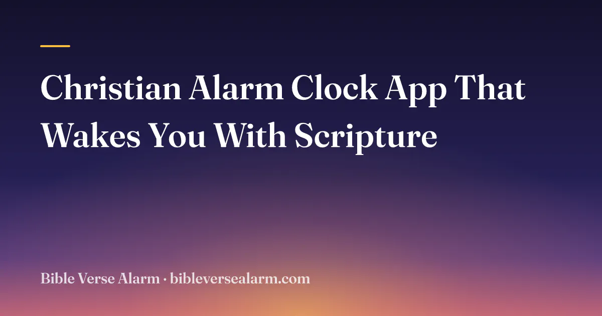Bible Verse Alarm gallery image