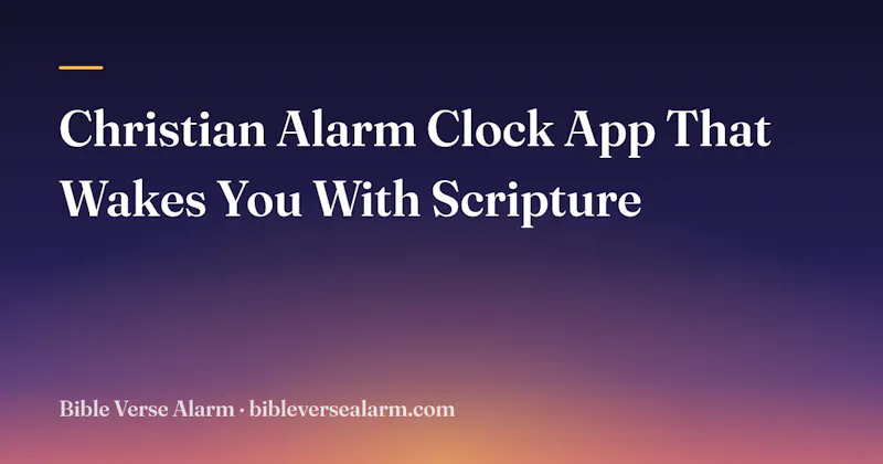 Bible Verse Alarm screenshot 2
