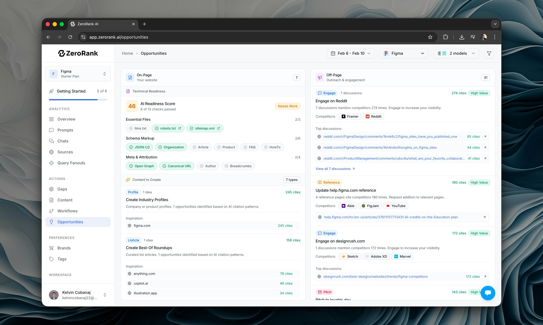 ZeroRank - Screenshot 2 showing product features and functionality