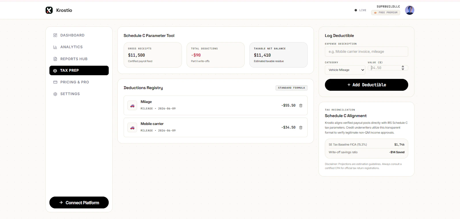 Krostio screenshot 4