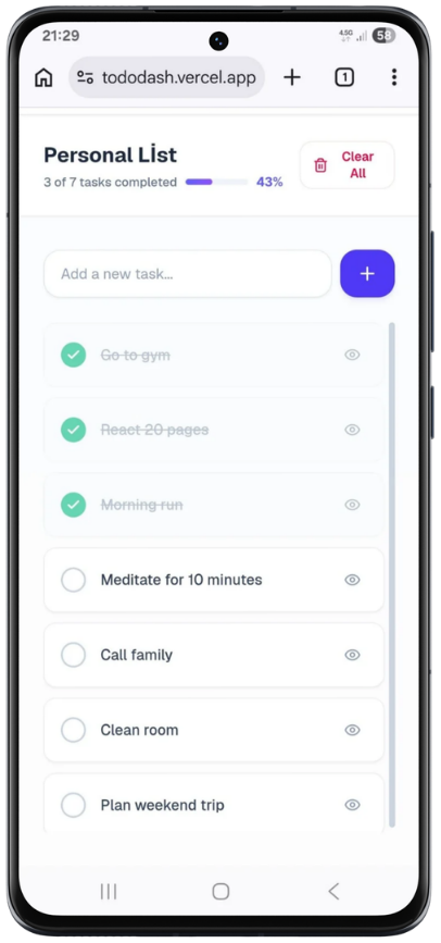 TodoDash gallery image