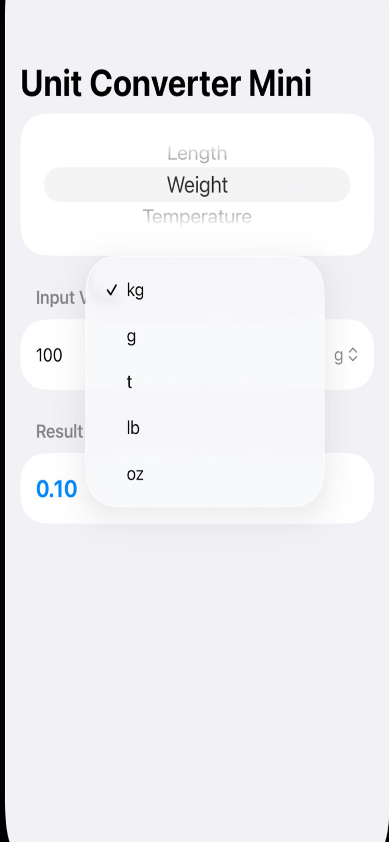 Unit Converter Mini - No Ads gallery image