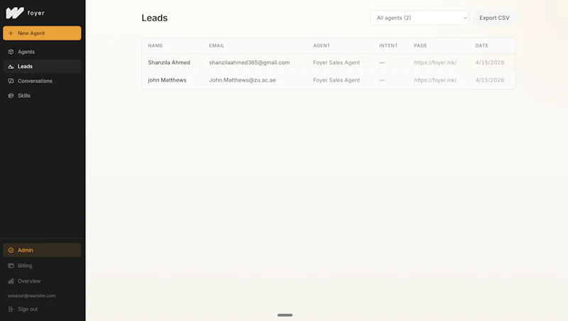 Foyer screenshot 6