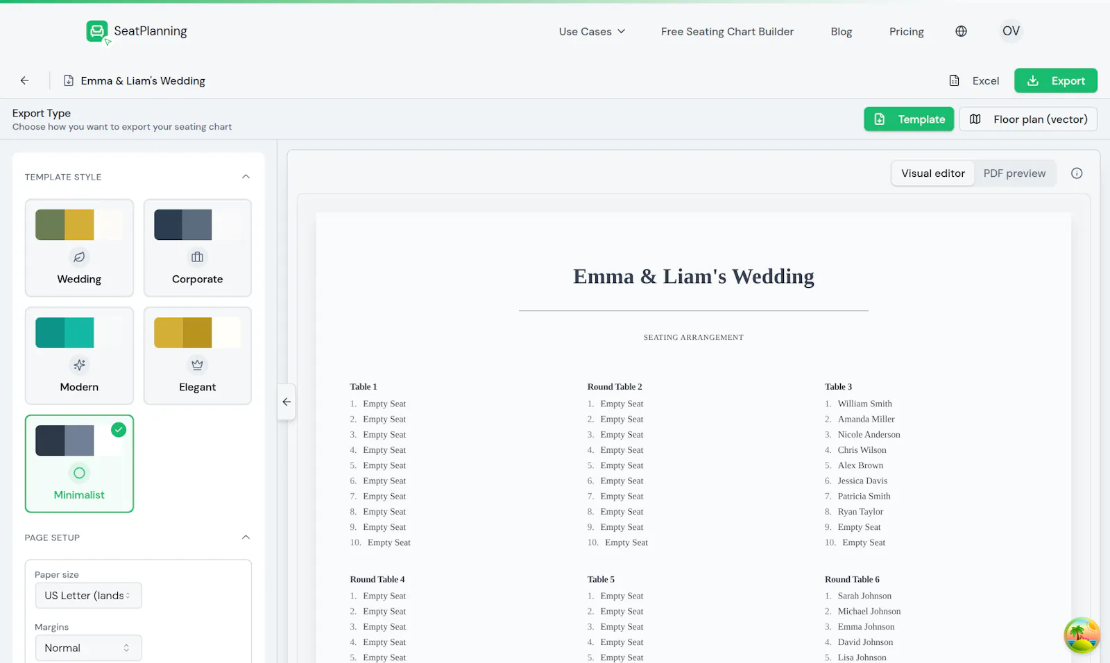 SeatPlanning screenshot 7