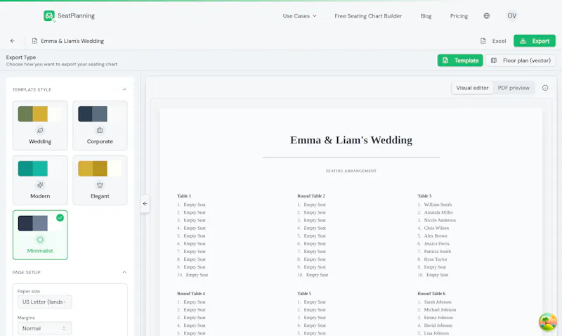 SeatPlanning screenshot 7