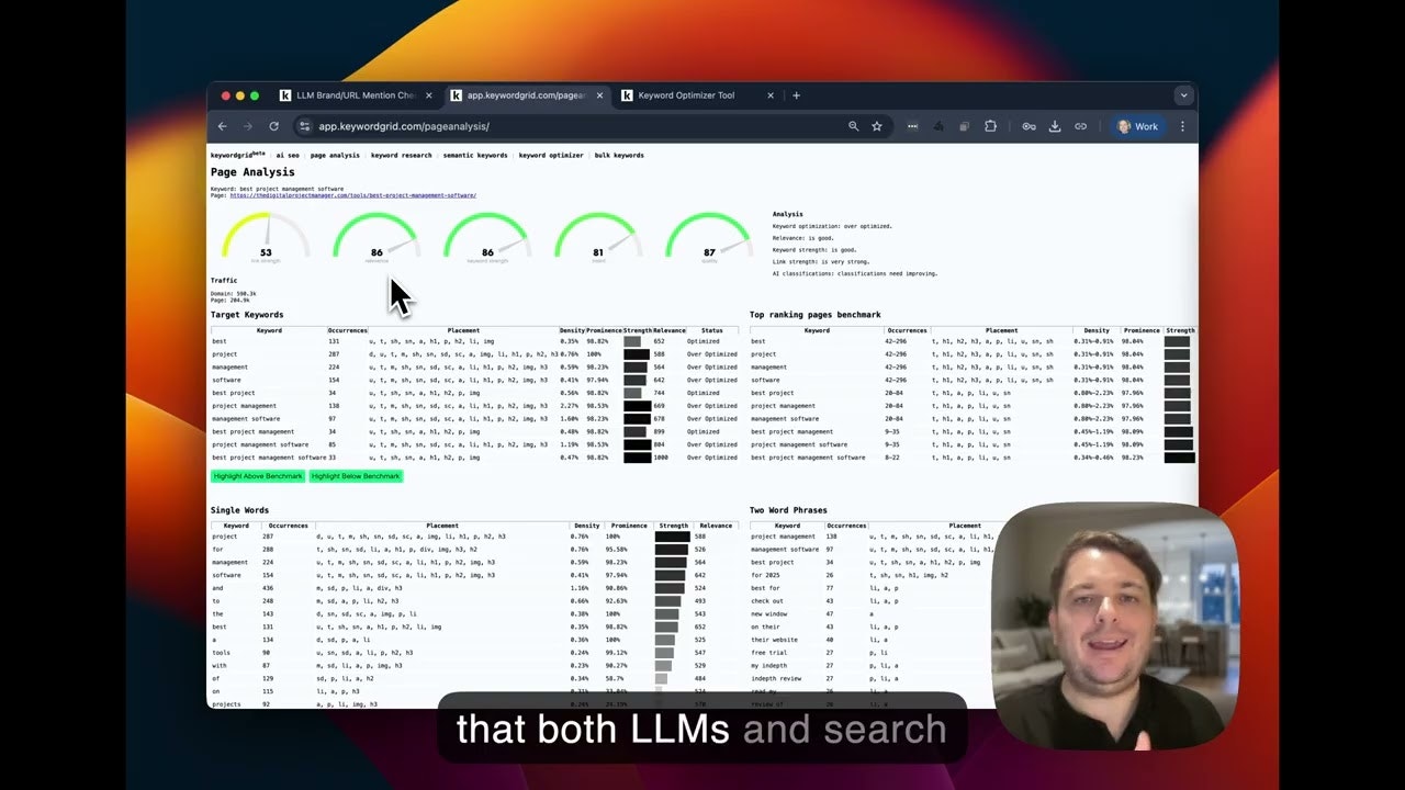 Keyword Grid gallery image
