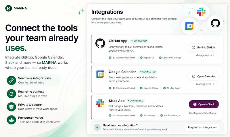 Marina - AI Chief of Staff for Teams screenshot 6