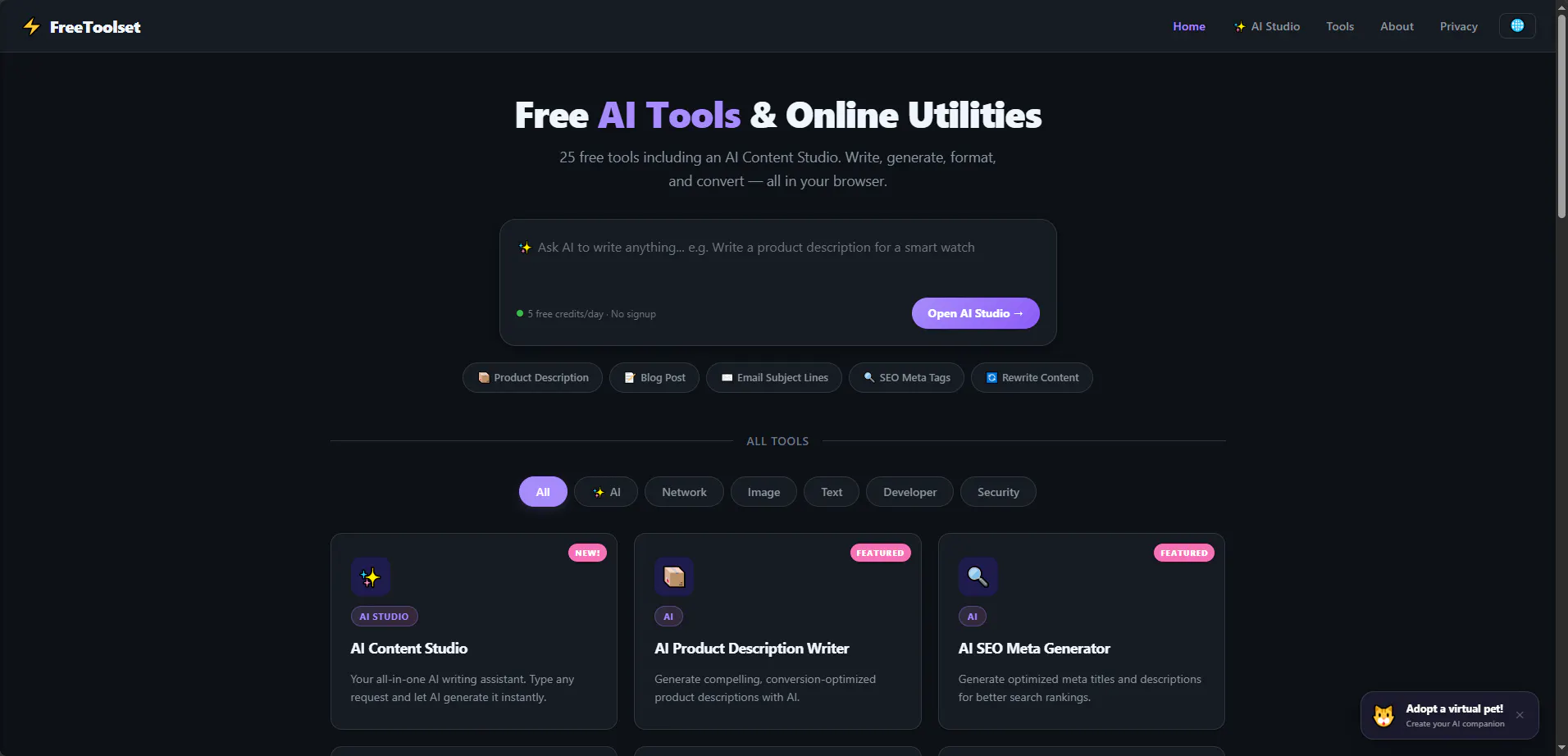 FreeToolset gallery image