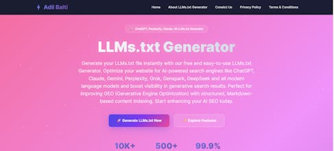 LLMs.txt Generator gallery image