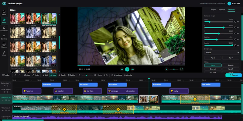 Videoradius Video Editor screenshot 3