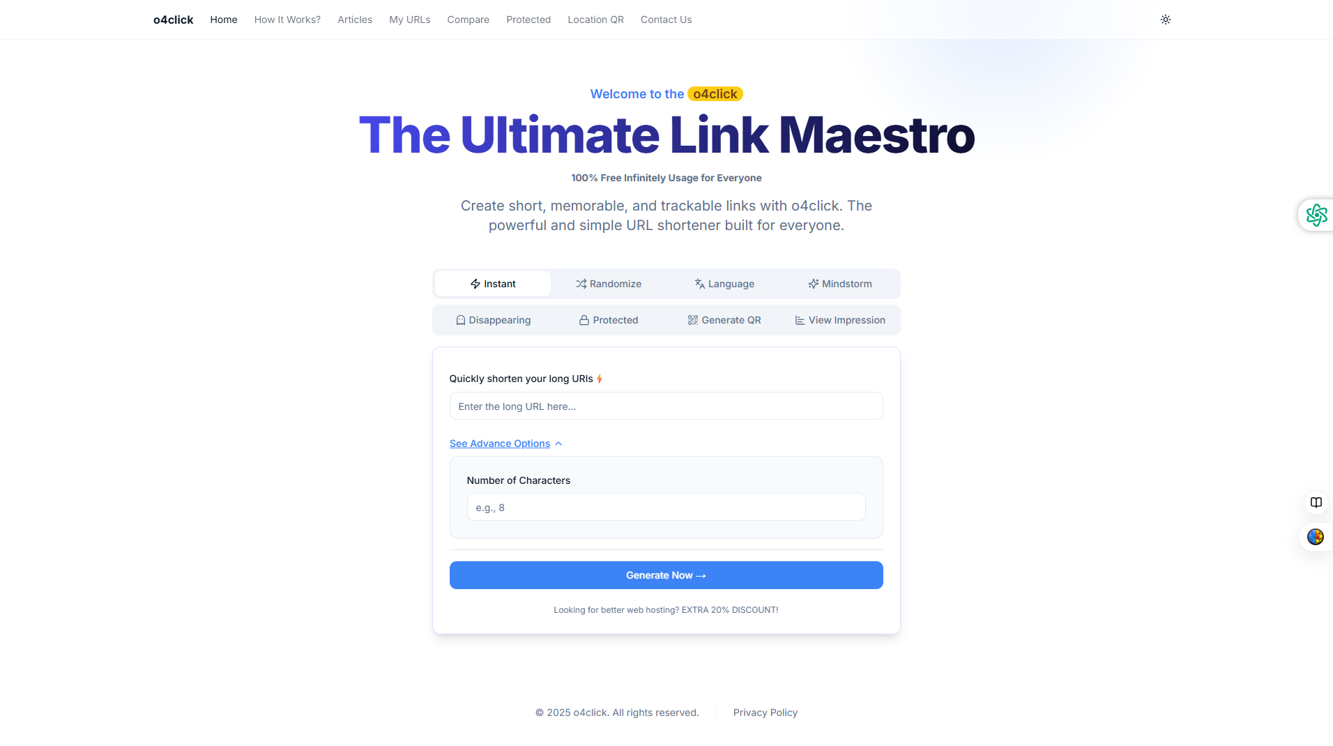 o4click - Screenshot 4 showing product features and functionality