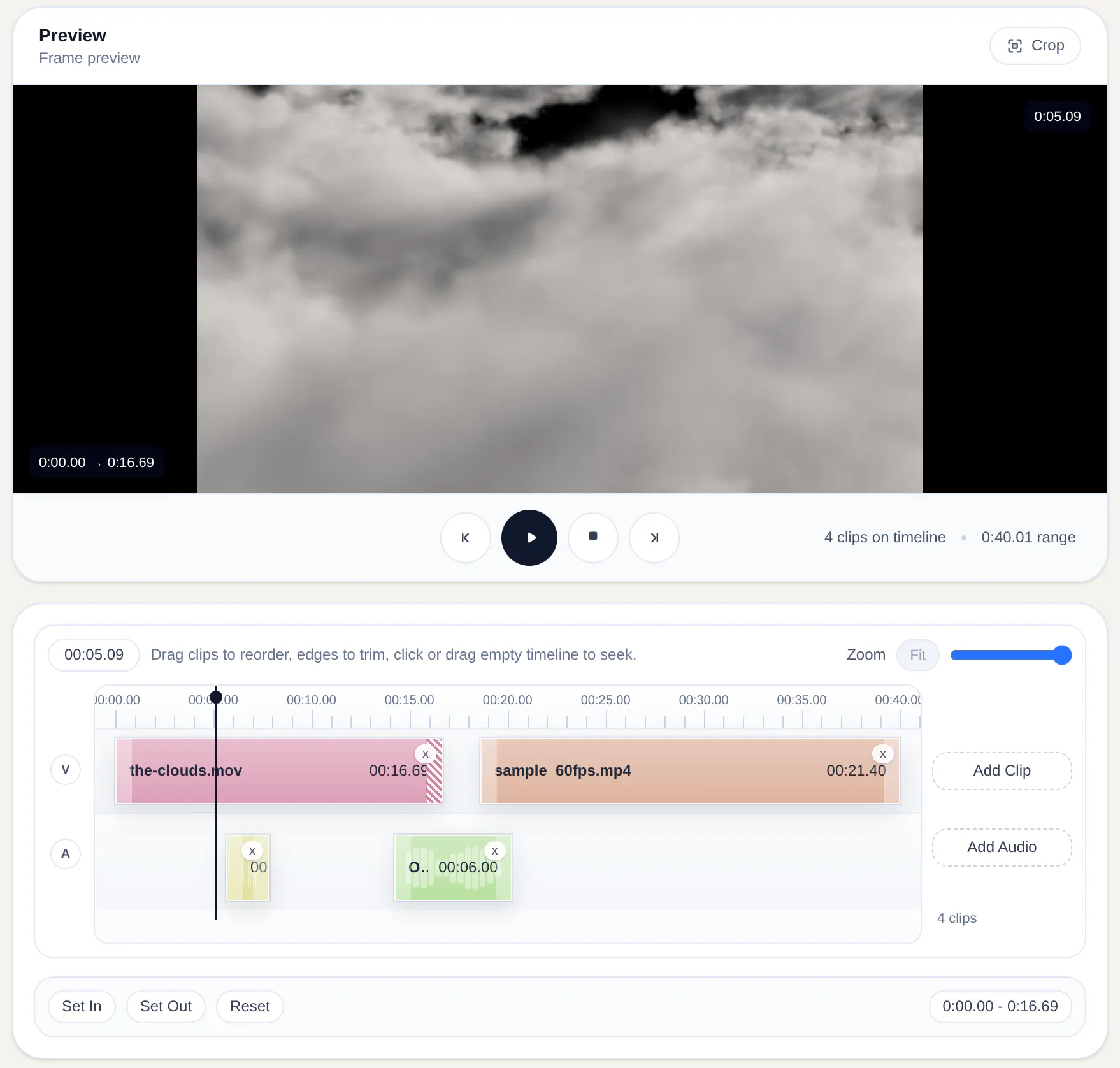 Trimy Video Editor のプロダクトバナー