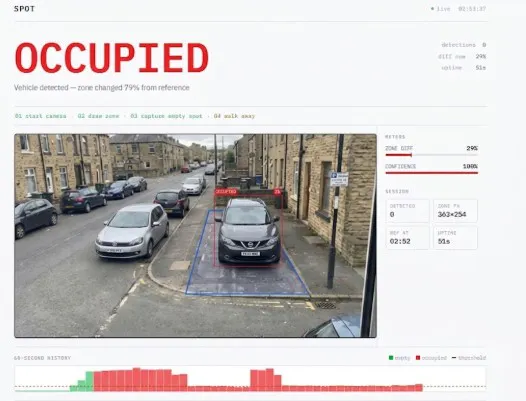 SPOT - AI Parking Detector gallery image