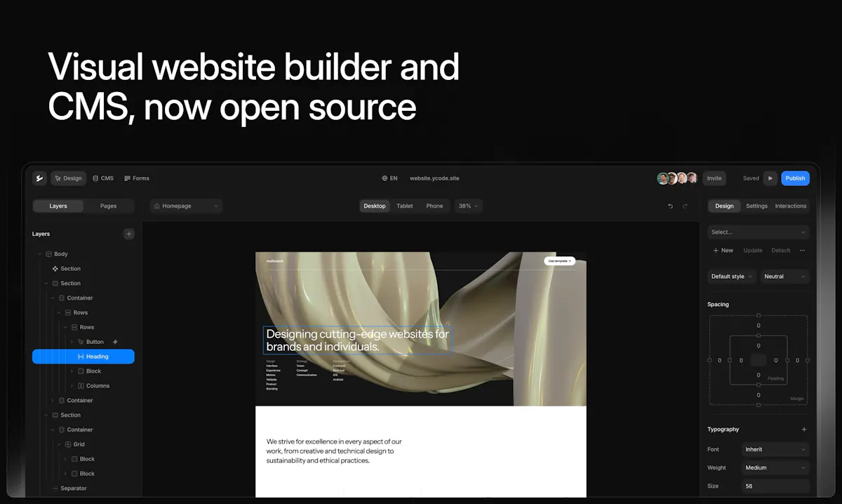 Ycode Open Source