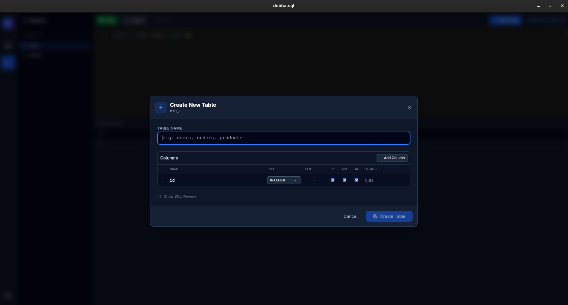 Tabularis - Screenshot 4 showing product features and functionality