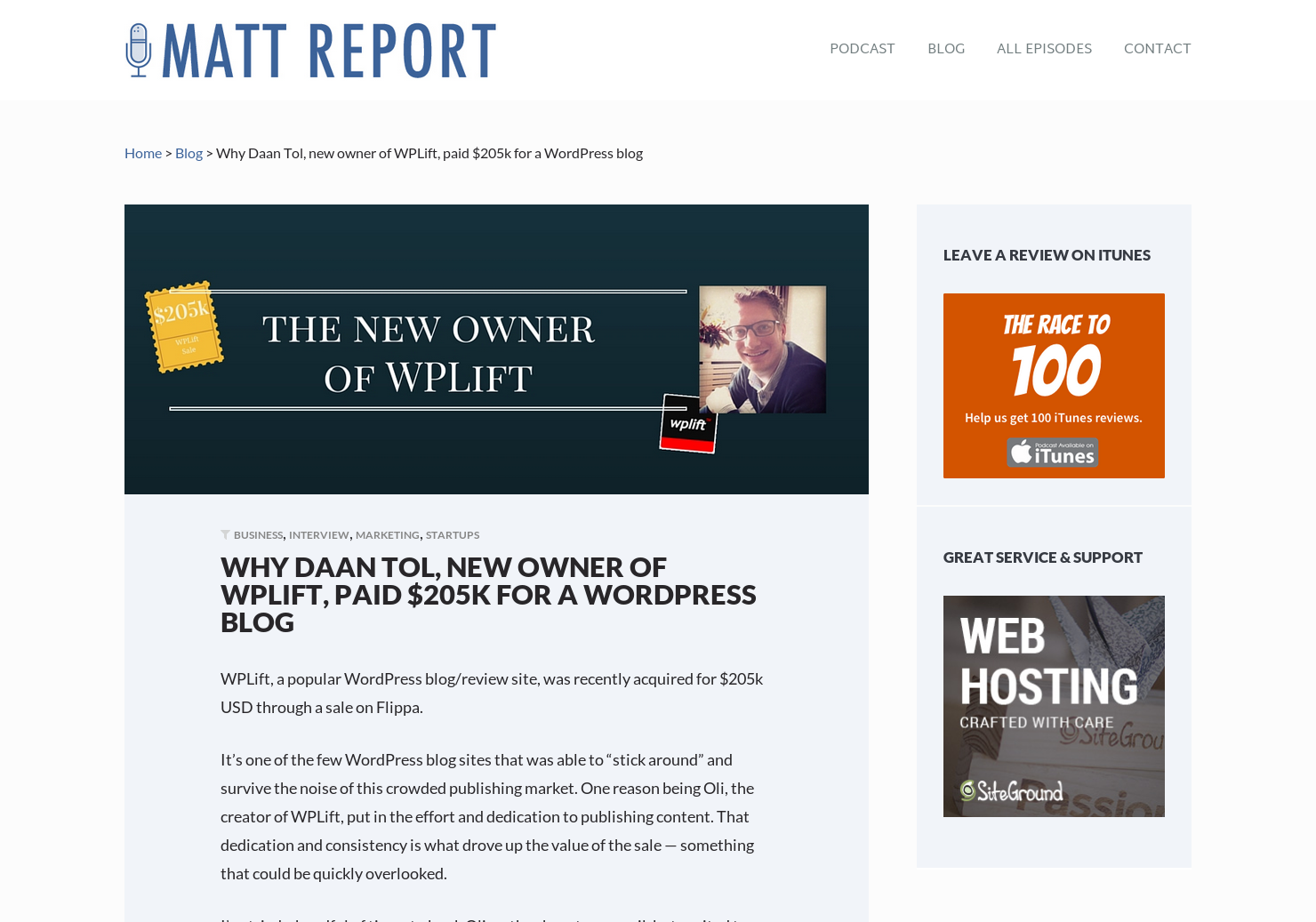 Matt Report - How to start a WordPress theme shop w/ Mike McAlister of Array.is gallery image