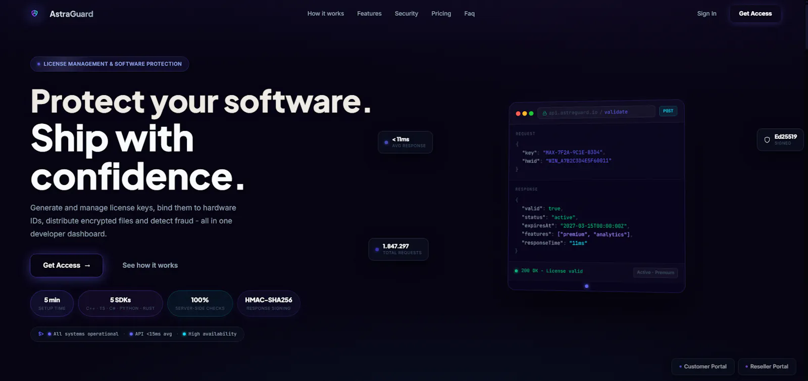 AstraGuard screenshot 1