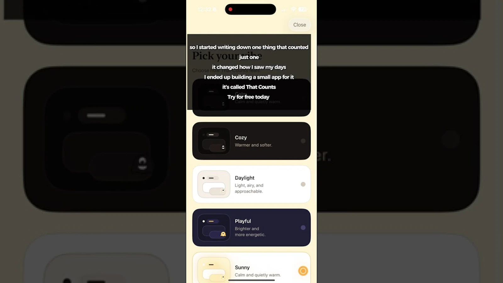 That Counts Today screenshot 1 (video preview)