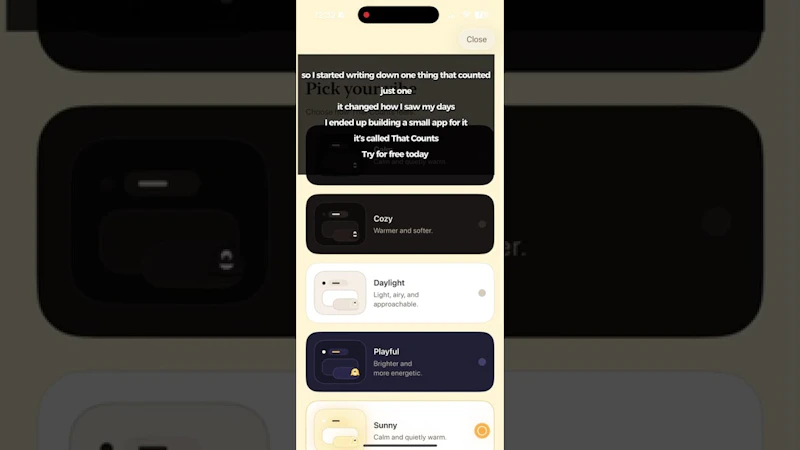That Counts Today screenshot 1 (video preview)