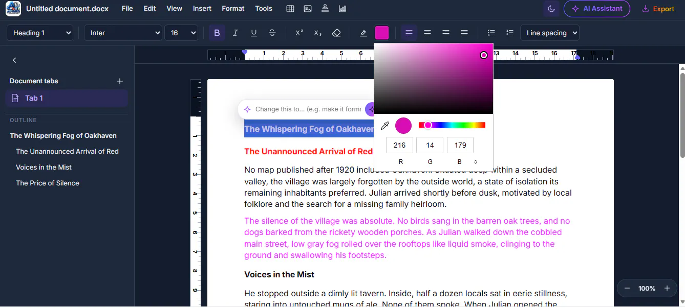 Advance Office Doc screenshot 4