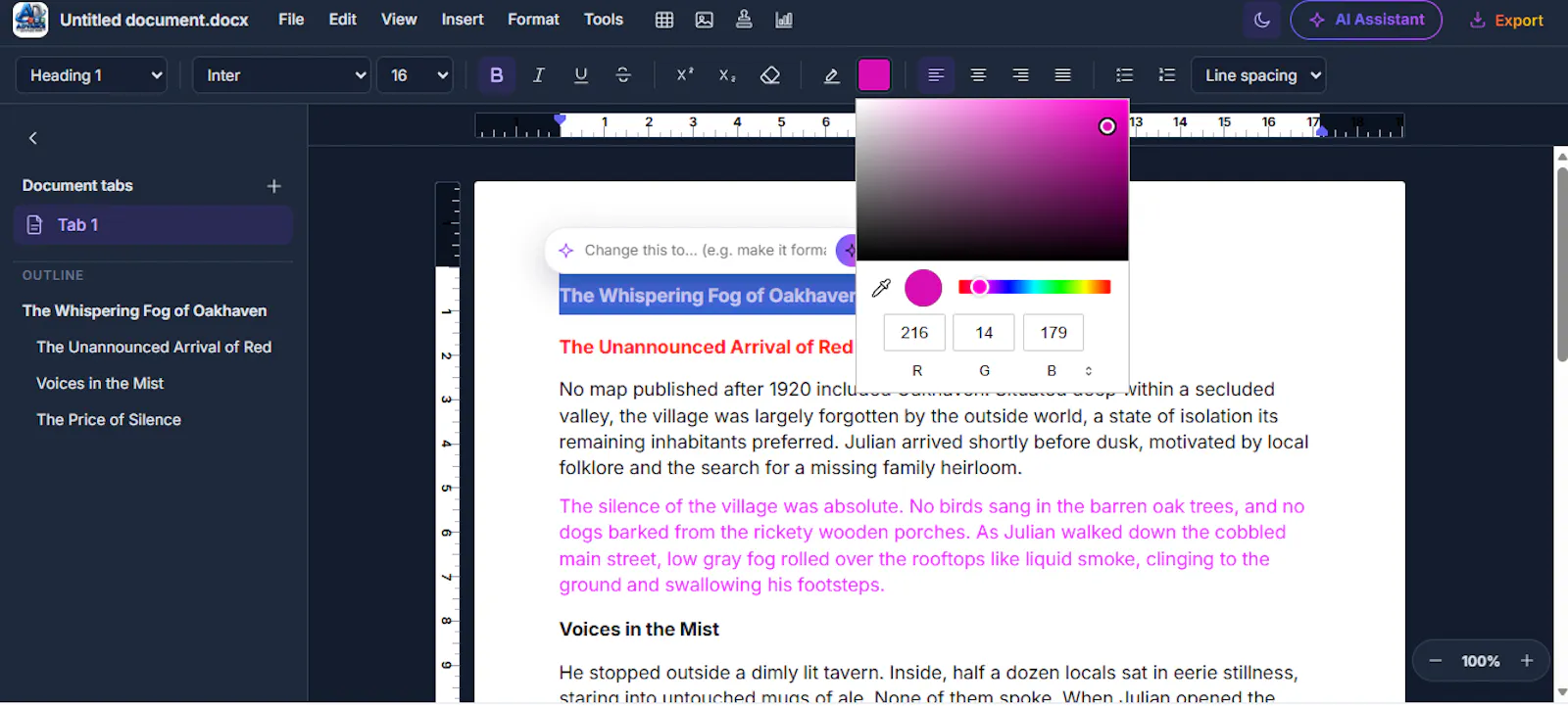 Advance Office Doc screenshot 4