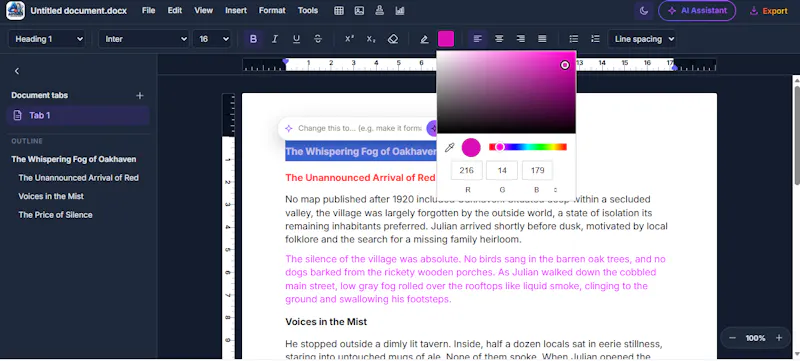 Advance Office Doc screenshot 4