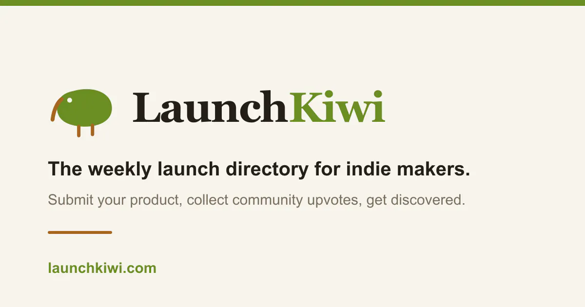 LaunchKiwi gallery image