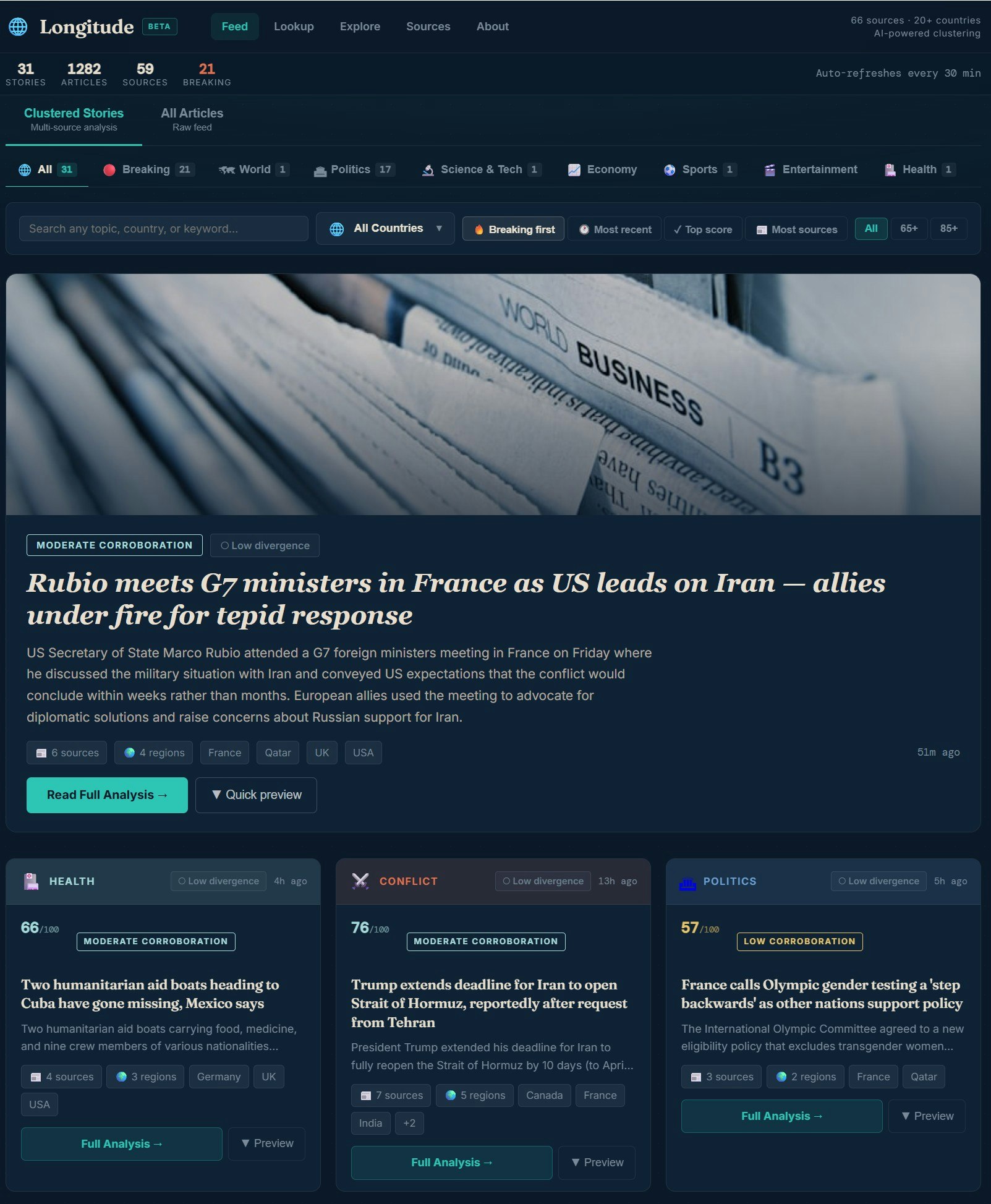 Longitude gallery image