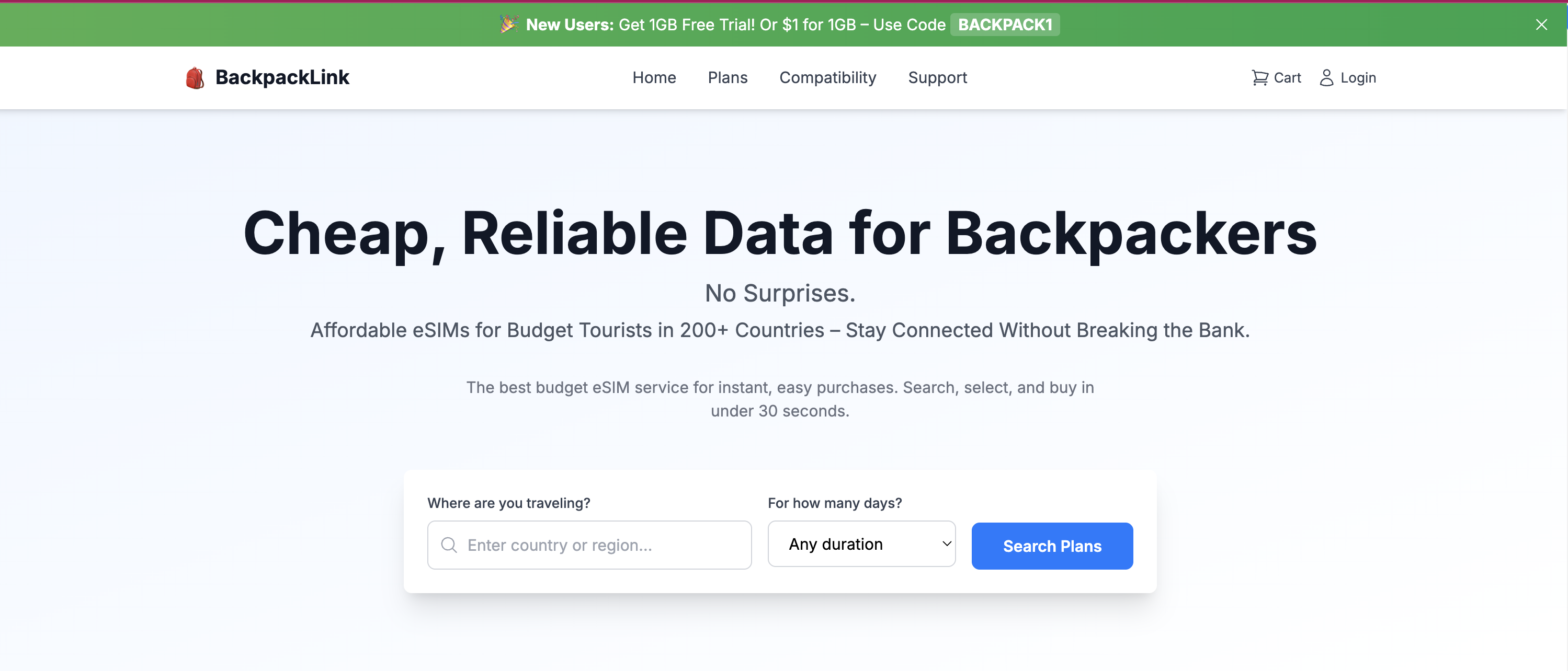 BackpackLink gallery image