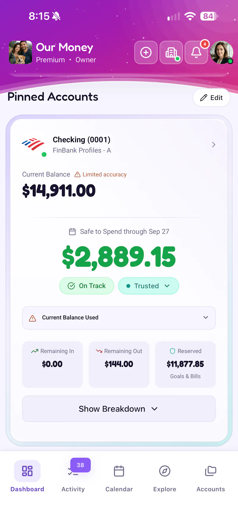 Pluto Budgeting screenshot 11